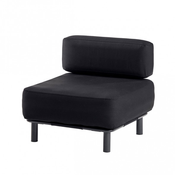 Siedzisko modułowe ONE BAR Element 2 czarny --- OFICJALNY SKLEP ONE BAR