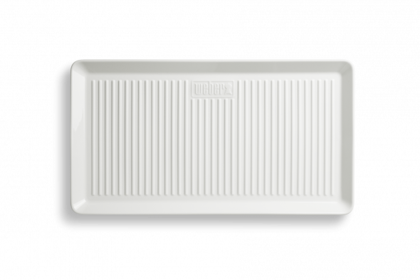 Talerz porcelanowy prostokątny 40 x 22 cm Weber (17884) --- CERTYFIKOWANY PARTNER Weber WORLD