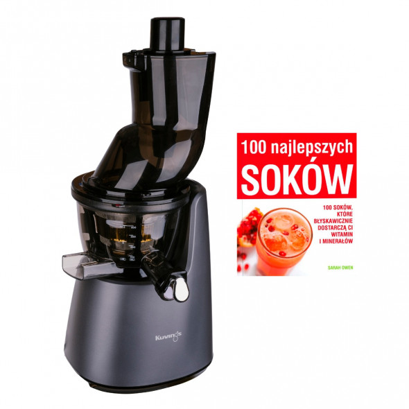 Wyciskarka wolnoobrotowa do soków Kuvings D9900 grafitowa + książka 100 soków --- OFICJALNY SKLEP Kuvings