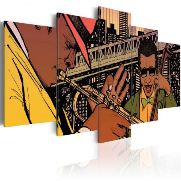 Obraz - Jazzowe granie - NYC