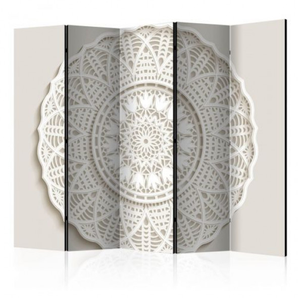 Parawan 5-częściowy - Mandala 3D II [Room Dividers]
