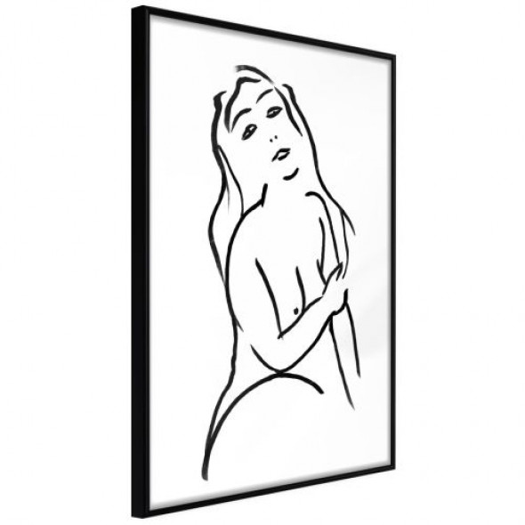 Plakat - Kształt kobiety