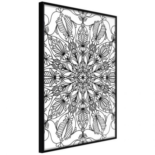 Plakat - Pokoloruj swoją mandalę I