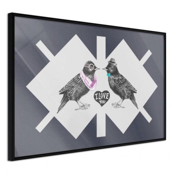 Plakat - Ptasia miłość