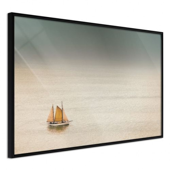 Plakat - Samotny rejs