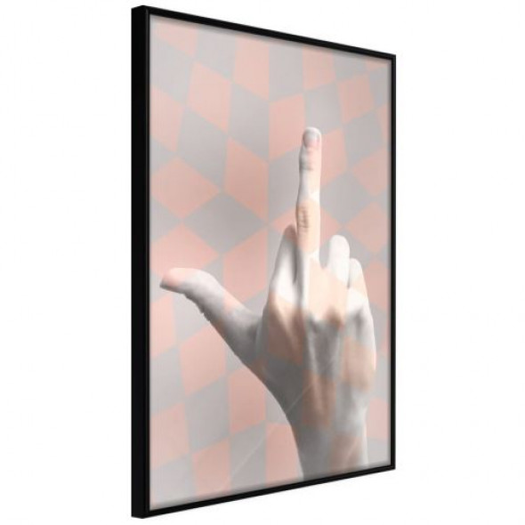 Plakat - Środkowy palec