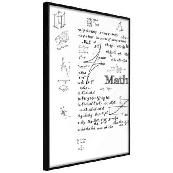 Plakat - Wzory matematyczne