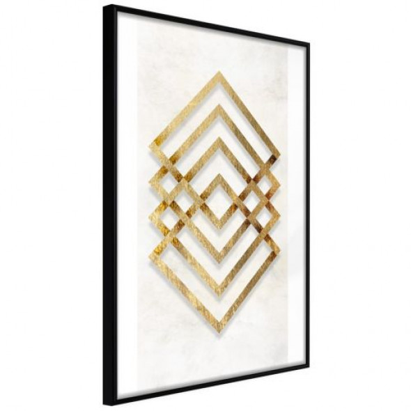 Plakat - Złota inkrustacja