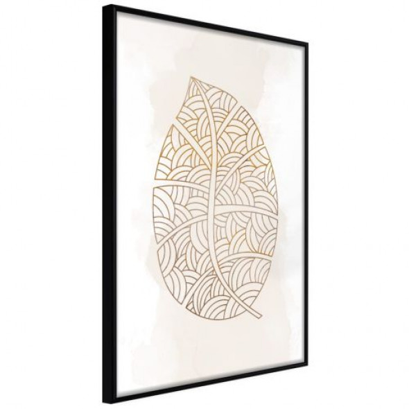 Plakat - Żyłki liścia