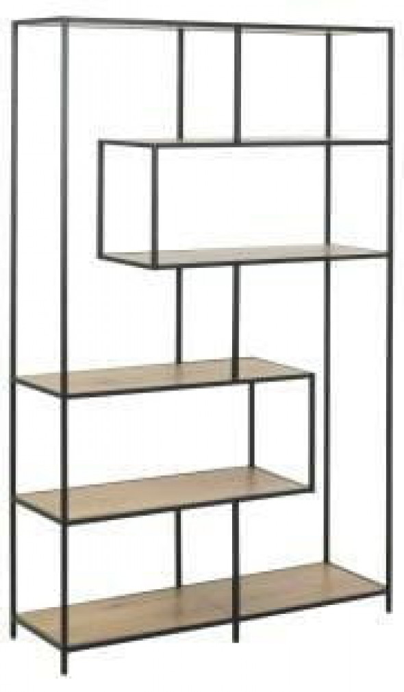 Duży regał Oxford 4 dąb