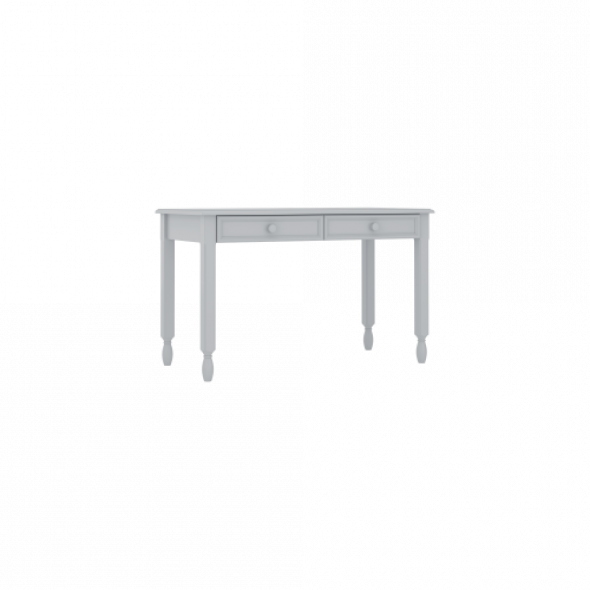 Eleganckie biurko z szufladami grafitowe