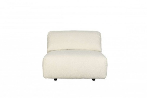 Fotel Boucle naturalny Wings Zuiver
