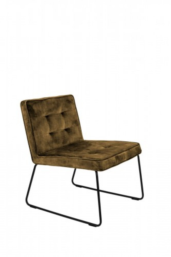 Fotel Clark złoto-żółty