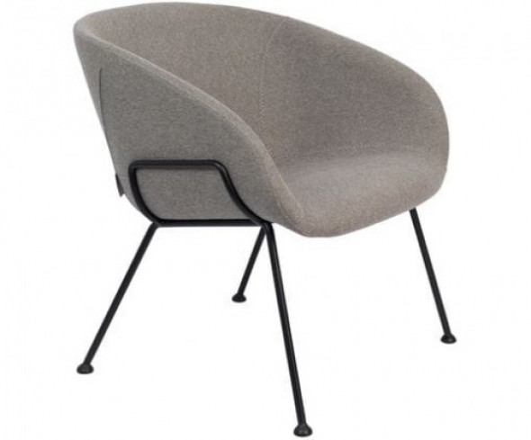 Fotel Feston Lounge tkanina Zuiver