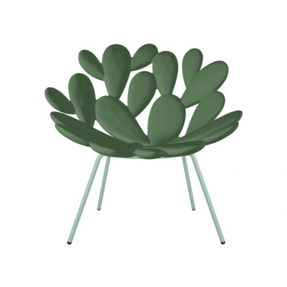 Fotel Filicudi butelkowa zieleń Qeeboo