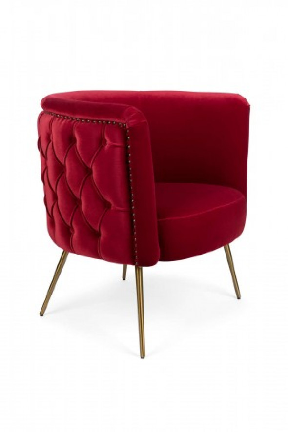Fotel Lounge Such a stud czerwony