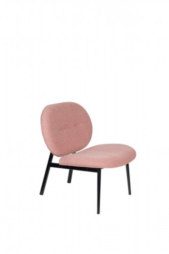 Fotel Spike różowy