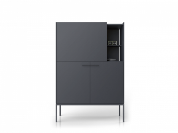 Komoda Barr grafitowa