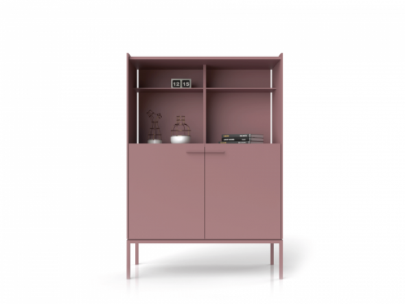 Komoda Demi różowa