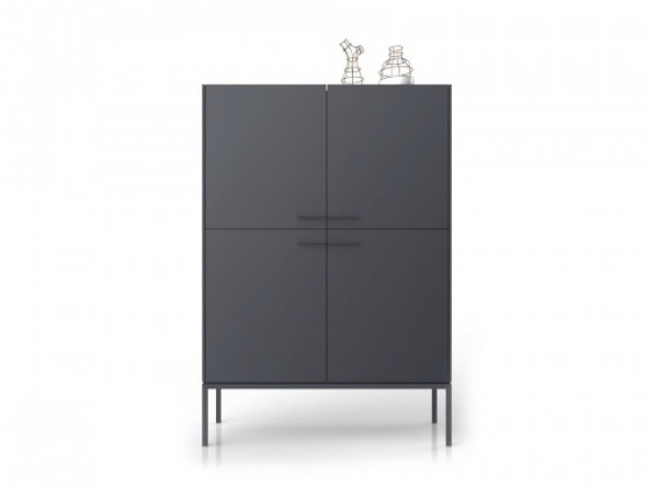 Komoda Intre grafitowa
