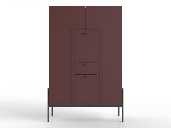 Komoda Moyka Bordowy