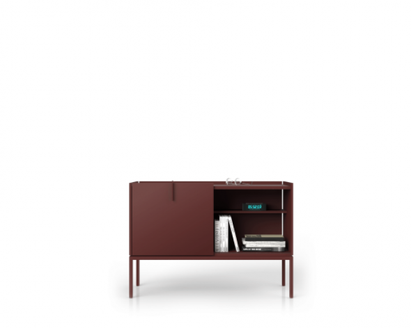 Komoda Petit bordowa