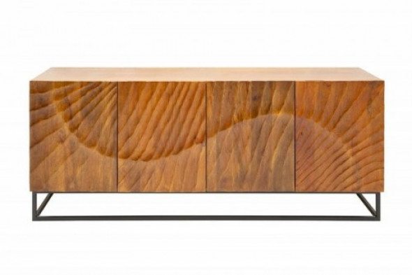 Komoda Scorpion 177 brązowa drewno Mango Invicta