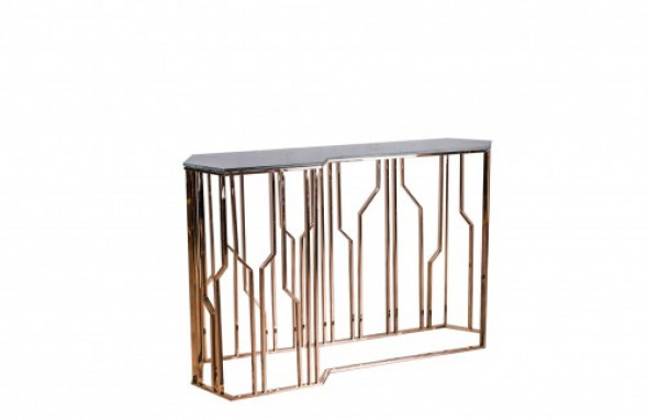 Konsola ORA czarne szkło