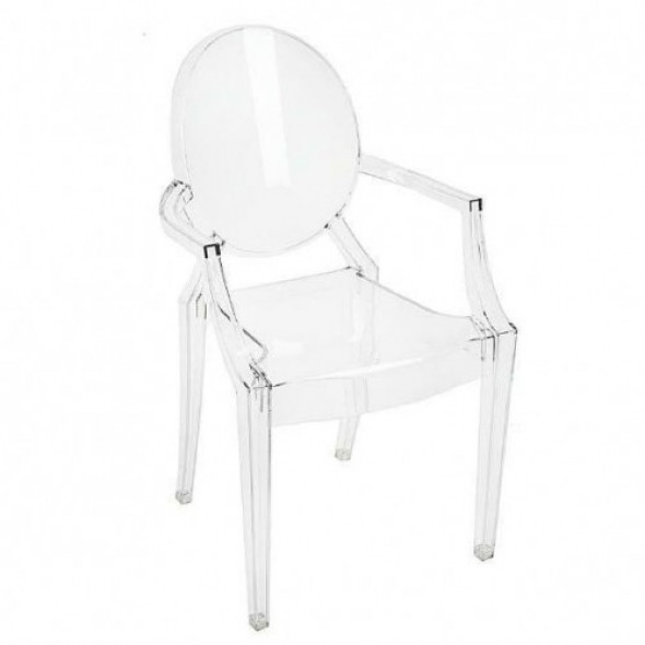 Krzesło dziecięce Royal Junior transparenetny