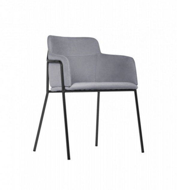 Krzesło Korfu szare