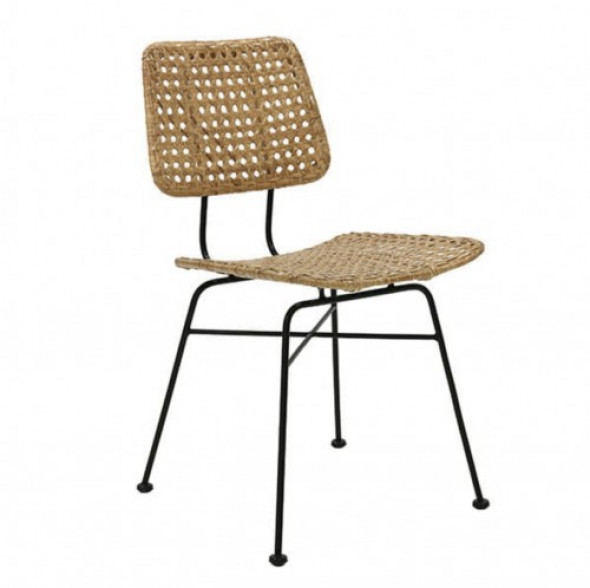 Krzesło rattanowe naturalne