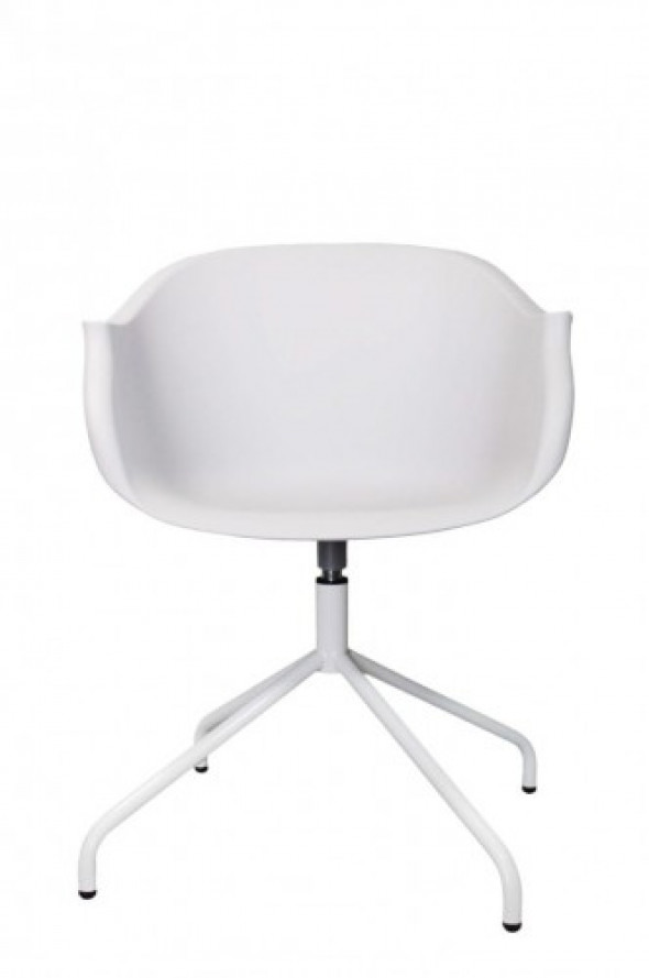 Krzesło Roundy białe
