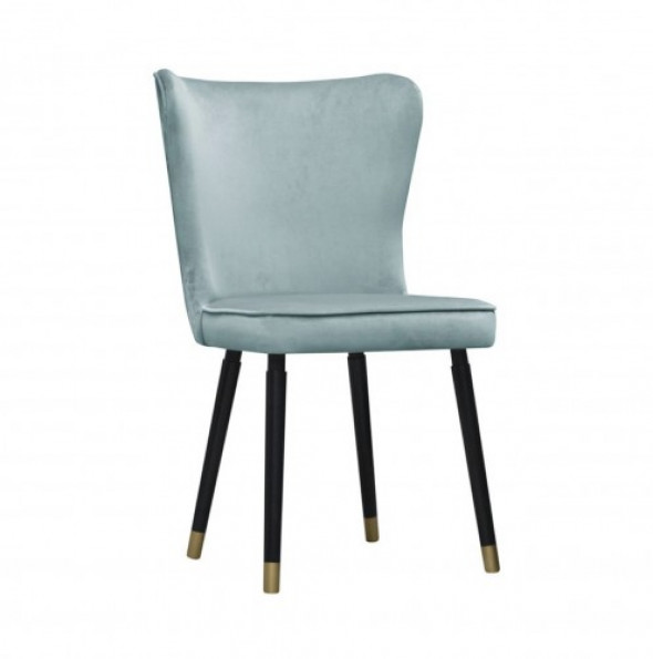 Krzesło Vincent niebieski aksamit