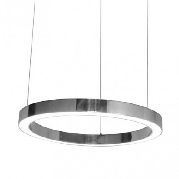 Lampa RING 100 srebrna