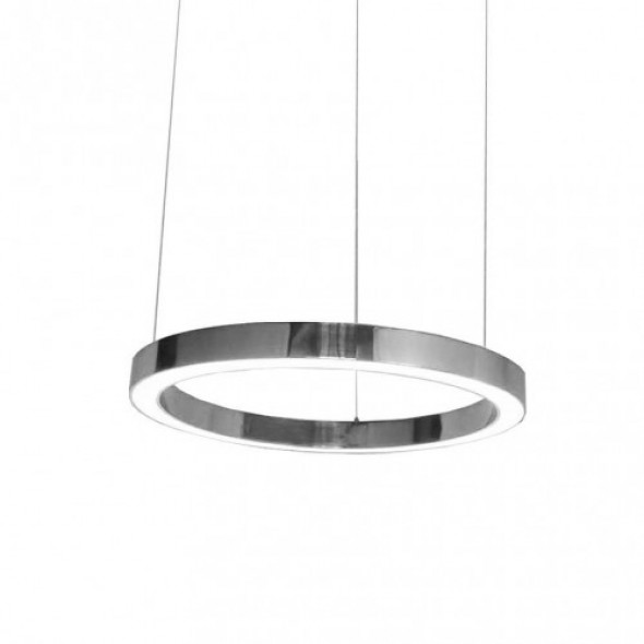 Lampa RING 60 srebrna