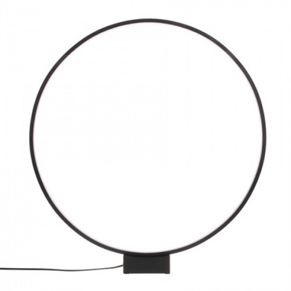 Lampa stołowa Luminos Circle czarna HK Living
