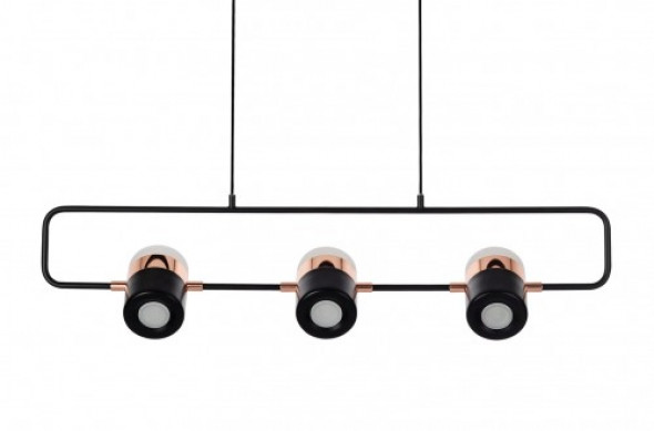 Lampa wisząca Blink 3 czarna