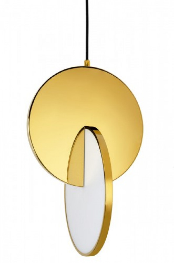 Lampa wisząca DISCO złota