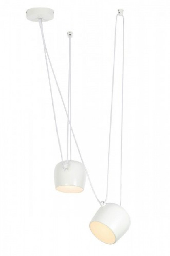 Lampa wisząca Eye biała 2