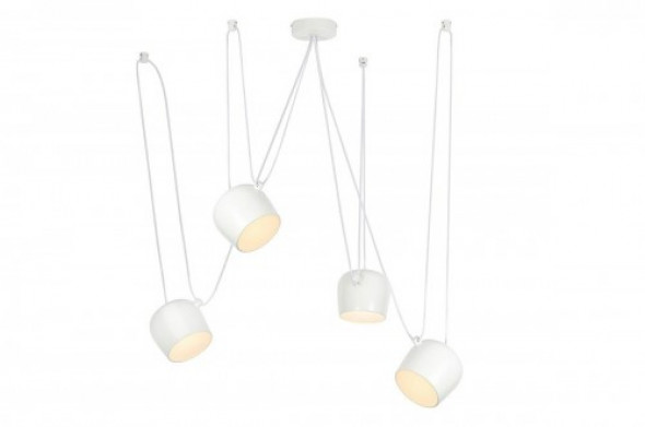 Lampa wisząca Eye biała 4