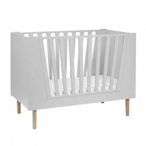 Łóżeczko Done By Deer 140x70 szare