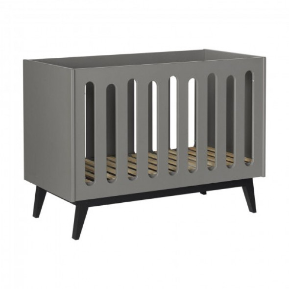 Łóżeczko Quax Trendy 120x60 szare Royal Oak