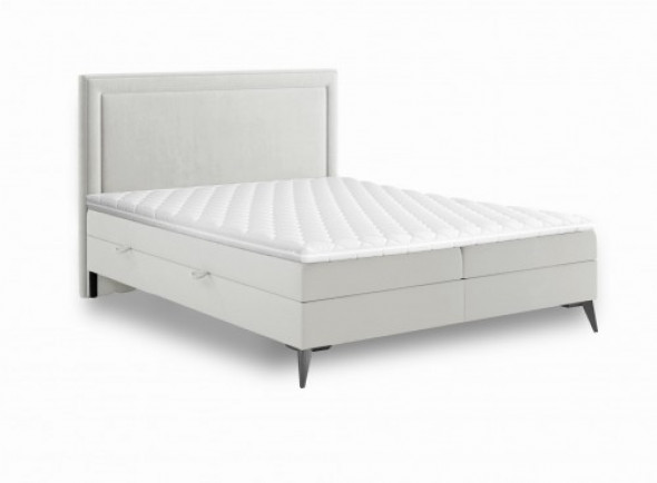 Łóżko Soho z pojemnikiem jasnobeżowe