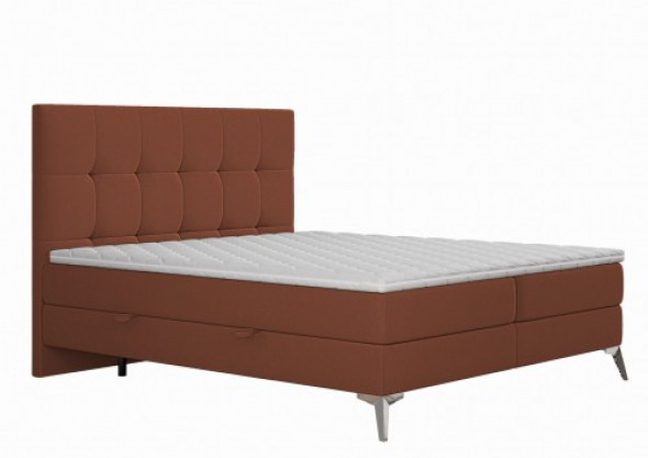 Łóżko Sutton z pojemnikiem ceglane