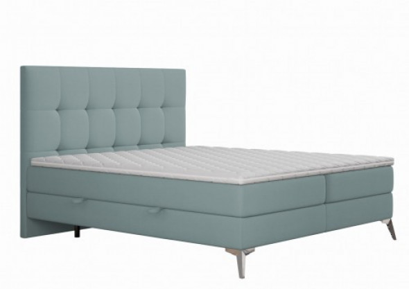 Łóżko Sutton z pojemnikiem miętowe