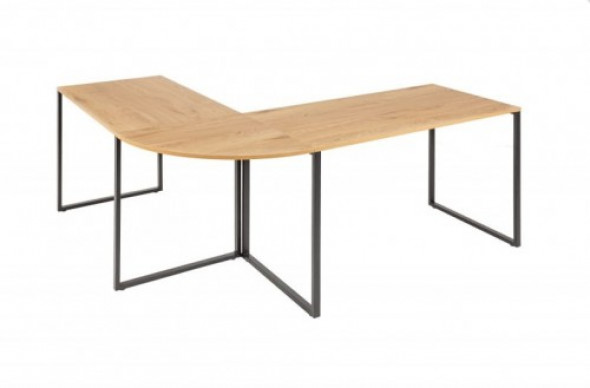 Narożne biurko Invicta Big Deal Dąb
