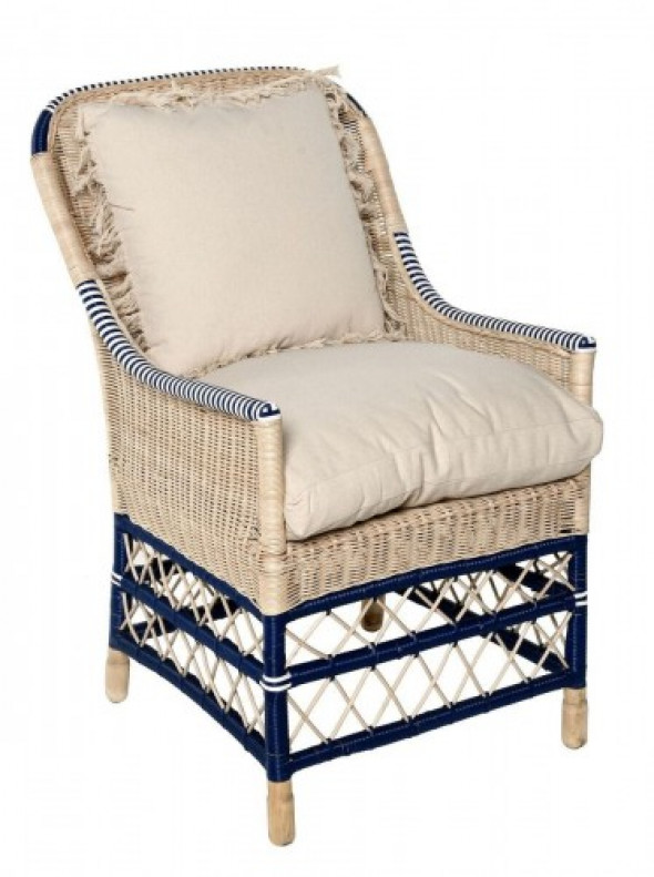 Ogrodowy fotel Sea Adventure z marynarskim sznytem