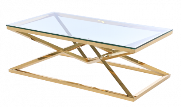 Prostokątny stolik kawowy Glamour Los Angeles 130