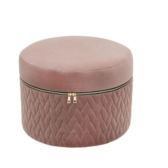 Pufa Soya Round różowa