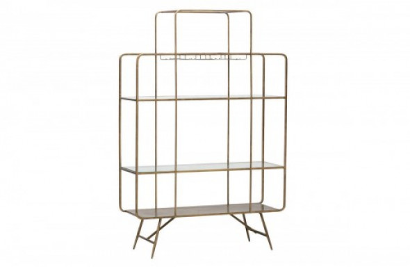 Regał metalowy Cheers - antyczny mosiądz Be Pure